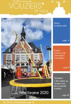 VOUZIERS et vous - F&ecirc;te foraine 2020 - Ville de VOUZIERS