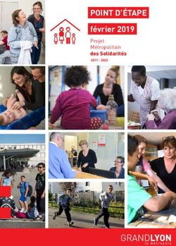 POINT D'ÉTAPE février 2019 - Projet Métropolitain des Solidarités 2017 2022 - point d'étape de février 2019