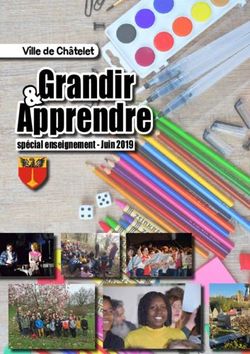 Grandir Apprendre Ville de Châtelet - spécial enseignement - Juin 2019 - Ville de châtelet