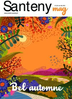 Bel automne - www.mairie-santeny.fr Santeny magN 128 nov-d&eacute;c 2021