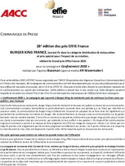 28e &eacute;dition des prix EFFIE France - AACC
