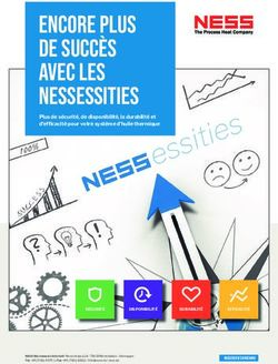 ENCORE PLUS DE SUCC&Egrave;S AVEC LES NESSESSITIES - NESS W&auml;rmetechnik GmbH