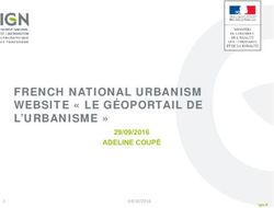 FRENCH NATIONAL URBANISM WEBSITE " LE G&Eacute;OPORTAIL DE L'URBANISME " - ADELINE COUP&Eacute; 29/09/2016 - INSPIRE
