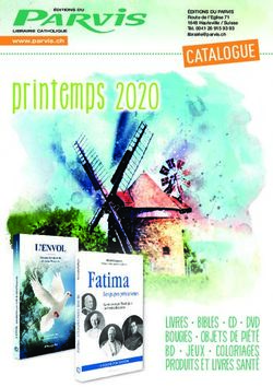 Printemps - Edition du Parvis