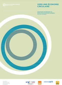 VERS UNE ÉCONOMIE CIRCULAIRE - Ellen MacArthur Foundation