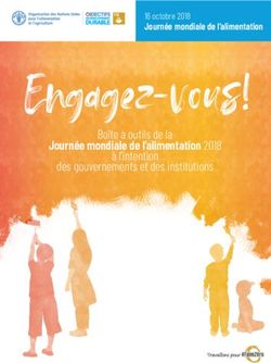 Engagez-vous! Boîte à outils de la - Journée mondiale de l'alimentation 2018