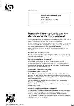 Demande d'interruption de carrière dans le cadre du congé parental - ONEM