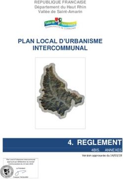 REGLEMENT 4BIS. ANNEXES - PLAN LOCAL D'URBANISME INTERCOMMUNAL - Communauté de communes de la Vallée de Saint-Amarin
