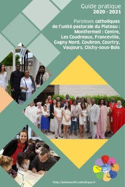 Guide pratique 2020 2021 - Faire grandir sa Foi - Diocèse de Saint-Denis