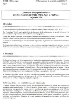Convention de coop&eacute;ration entre la Direction r&eacute;gionale de l'INSEE Rh&ocirc;ne-Alpes et l'OCSTAT, de janvier 1994