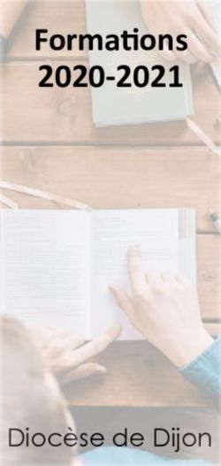 Formations 2020-2021 - Dioc&egrave;se de Dijon - Dioc&egrave;se de Dijon