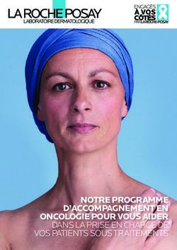NOTRE PROGRAMME D'ACCOMPAGNEMENT EN ONCOLOGIE POUR VOUS AIDER - DANS LA PRISE EN CHARGE DE VOS PATIENTS SOUS TRAITEMENTS