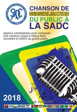 LA SADC DU PUBLIC À SENSIBILISATION 2018