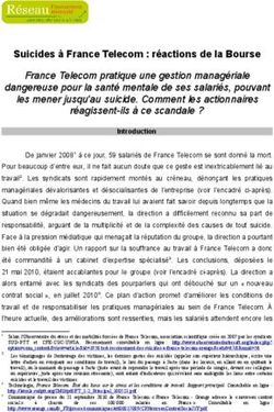 Suicides à France Telecom : réactions de la Bourse