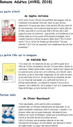 Romans Adultes (AVRIL 2018) - Le pacte d'Avril - mairie lauzerville