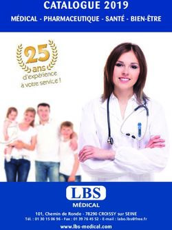 CATALOGUE 2019 MÉDICAL - PHARMACEUTIQUE - SANTÉ - BIEN-ÊTRE - www.lbs-medical.com - lbs medical