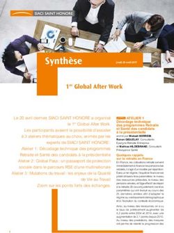 1er Global After Work - Siaci Saint Honoré