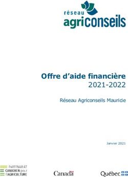Offre d'aide financi&egrave;re - 2021-2022 R&eacute;seau Agriconseils Mauricie Janvier 2021 - Les r&eacute;seaux Agriconseils