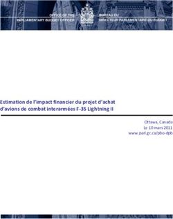 Estimation de l'impact financier du projet d'achat d'avions de combat interarmées F-35 Lightning II - Ottawa, Canada Le 10 mars 2011 ...