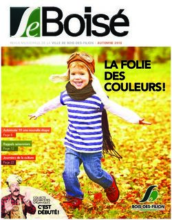 LA FOLIE DES COULEURS! - Ville de Bois-des-Filion