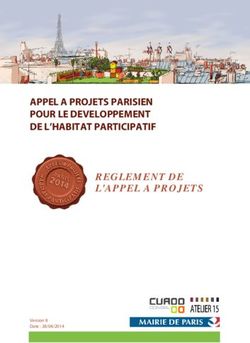 REGLEMENT DE L'APPEL A PROJETS - APPEL A PROJETS PARISIEN POUR LE DEVELOPPEMENT DE L'HABITAT PARTICIPATIF