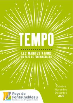 TEMPO LES MANIFESTATIONS - DU PAYS DE FONTAINEBLEAU