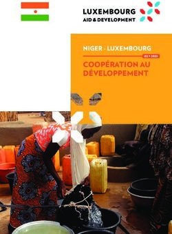 COOP&Eacute;RATION AU D&Eacute;VELOPPEMENT - NIGER - LUXEMBOURG 02 2022 - Coop&eacute;ration luxembourgeoise