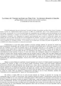 La relance de l'énergie nucléaire aux Etats-Unis : les derniers obstacles à franchir