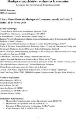 Musique et psychiatrie : orchestrer la rencontre - HEMU