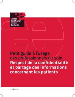 Respect de la confidentialit&eacute; et partage des informations concernant les patients - Petit guide &agrave; l'usage des professionnels du soin - ERE Occitanie