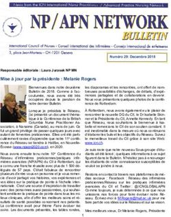 Mise à jour par la présidente : Melanie Rogers - International ...