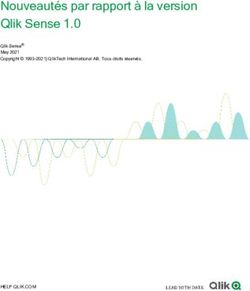 Nouveautés par rapport à la version Qlik Sense 1.0 - Qlik Sense May 2021 Copyright 1993-2021 QlikTech International AB. Tous droits réservés ...