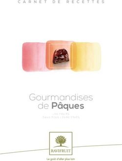 Gourmandises de Pâques - CARNET DE RECETTES - LES FRUITS DANS TOUS LEURS ÉTATS - RAVIFRUIT