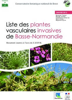 Liste des plantes vasculaires invasives de Basse-Normandie - Conservatoire botanique national de Brest