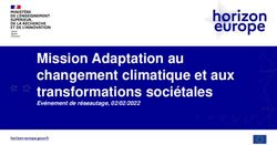 Mission Adaptation au changement climatique et aux transformations sociétales - Evénement de réseautage, 02/02/2022