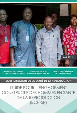 GUIDE POUR L'ENGAGEMENT CONSTRUCTIF DES HOMMES EN SANTE DE LA REPRODUCTION (ECH-SR)
