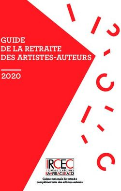 GUIDE DE LA RETRAITE DES ARTISTES AUTEURS - Caisse nationale de retraite complémentaire des artistes-auteurs