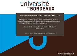 PLATEFORME VIA INNO - GRETHA UMR CNRS 5113 - BORDEAUX PLACE FINANCI&Egrave;RE ET TERTIAIRE
