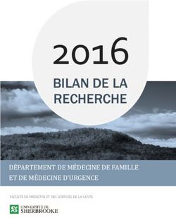 2016 ET DE MEÉDECINE D'URGENCE