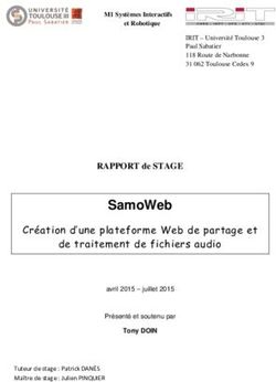 SamoWeb Création d'une plateforme Web de partage et de traitement de fichiers audio - IRIT