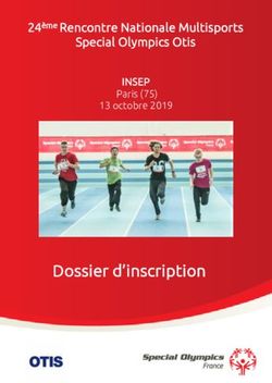 Dossier d'inscription - Special Olympics Otis 24&egrave;me Rencontre Nationale Multisports - Special Olympics France