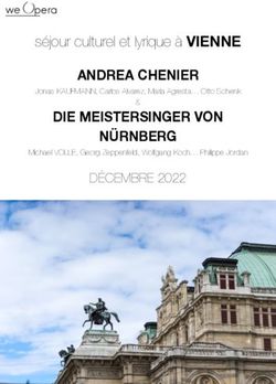 ANDREA CHENIER DIE MEISTERSINGER VON N&Uuml;RNBERG - s&eacute;jour culturel et lyrique &agrave; VIENNE - we opera
