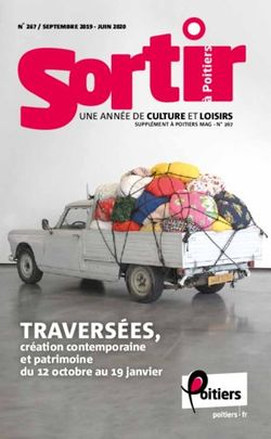 TRAVERS&Eacute;ES, cr&eacute;ation contemporaine et patrimoine du 12 octobre au 19 janvier - Ville de Poitiers
