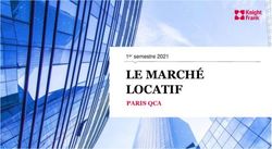 LE MARCH&Eacute; LOCATIF PARIS QCA - 1er semestre 2021 - Knight Frank Bureaux