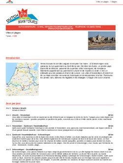 Introduction Jour par jour - Dutch Bike Tours
