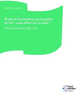 Études d'interventions sur la qualité de l'air : quels effets sur la santé ? - Revue de littérature (1987-2015)