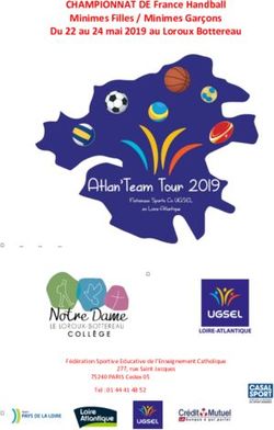 CHAMPIONNAT DE France Handball Minimes Filles / Minimes Gar&ccedil;ons Du 22 au 24 mai 2019 au Loroux Bottereau - F&eacute;d&eacute;ration Sportive Educative de ...