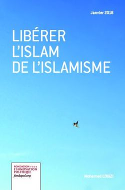 LIBÉRER L'ISLAM DE L'ISLAMISME - Janvier 2018 - Mohamed LOUIZI - Fondapol