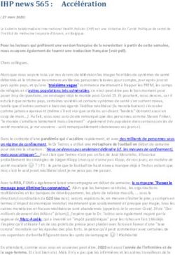 IHP news 565 : Accélération - International Health Policies