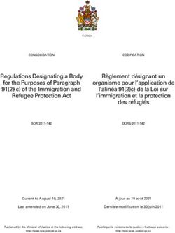 Regulations Designating a Body for the Purposes of Paragraph 91(2)(c) of the Immigration and